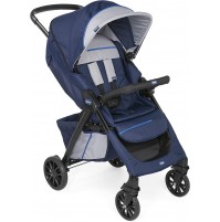 Chicco Passeggino Kwik.One, Leggero, Compatto, Peso 7.5 Kg, Blueprint/Blu